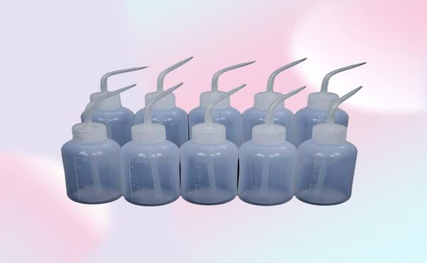 Bouteilles de rangement HHFF 50pcs 250 ml de tatouage de tatouage Bouteille verte Savon Water Wash Squeeze Lab Nonspray9046395