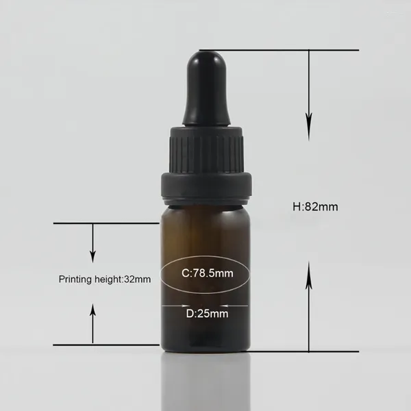 Bouteilles de rangement bouteille e-liquide de haute qualité 10 ml compresseur en silicone en plastique noire à vendre