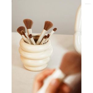 Opslagflessen Honing Potvorm Vat Briefpapier Make-up Pen Servies Eetstokjes Keramiek Vaasornamenten