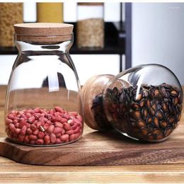 Opslag Flessen Huishoudelijke Glazen Pot Verdikte Transparante Verzegelde Snoep Bloem Thee Keuken Soja Voedsel Gereedschap