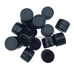 Opslagflessen Potten 100X 2 ml Anti-aanbak Sile Containers Pot voor Wax Bho Olie Butaan Vaporizer Sil Dab Waxs Container Clear Rasta Blac Dhygt