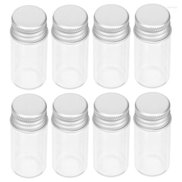 Bouteilles de stockage pots 10 pièces verre à vis cosmétique liquide distribution huile essentielle