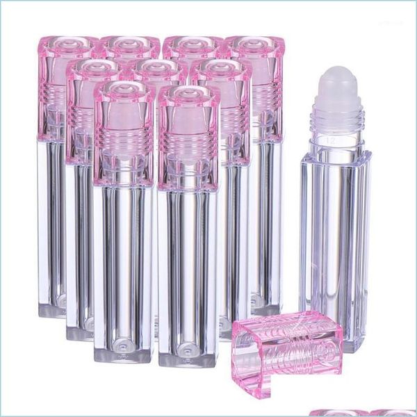 Bouteilles de stockage Bocaux 10pcs Bouteille à rouleaux Huile essentielle Roll-On Lip Gloss Bouteilles de stockage Pots Drop Livraison 2021 Hom Homeindustry Dhevh