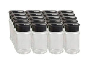 Bouteilles de stockage Bocaux 20 pièces ensemble 100Ml épices sel poivrière noir assaisonnement pot peut bouteille Barbecue Condiment cuisine Gadget 8079660