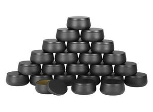 Bouteilles de rangement pots 24 PCS 8oz boîtes de bougies avec pots de couvercles en vrac pour fabriquer des bougies1154684