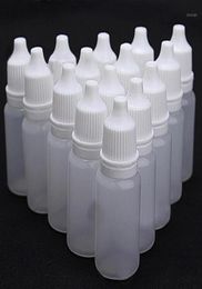 Opslagflessen potten 5 pc's duurzaam 5100 ml leeg plastic plastic squeezable druppelaar oog vloeistof7782096