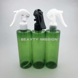 Opslagflessen Potten BEAUTY MISSION 250ML 24 stuks veel Groen Lege Plastic Spray Fijne Mist PET-fles Kappers Waterspuit H176M