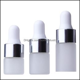 Opslagflessen potten dropper fles mini 1 ml 2 ml l cosmetische potten reizen transparante glazuur lege glazen containers po homeindustrie dhcl3