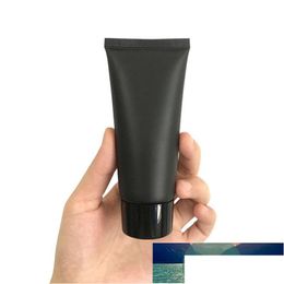 Opslagflessen potten lege cosmetische containers knijpen met buis navulbare handcrème verpakking container zwart 60 ml matreizen bohhjh