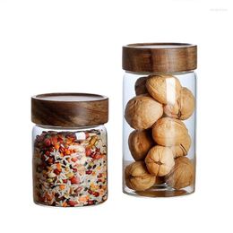 Bouteilles de rangement Cuisine Food Grade Verre en verre