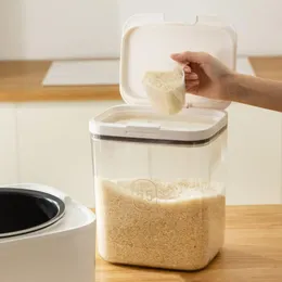 Bouteilles de stockage cuisine boîte scellée Type de presse fermeture automatique épais résistant à l'humidité riz céréales perles conteneur étui alimentaire