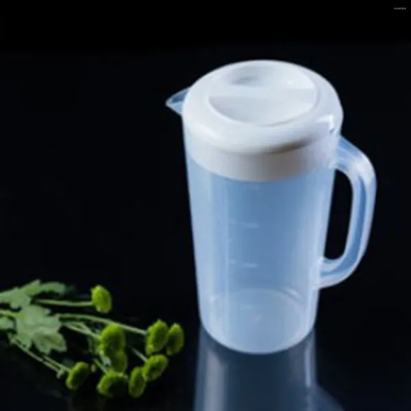 Bouteilles de rangement grande capacité contenant des boissons chauffage froide bouilloire pot en plastique Jar avec un couvercle tasse jeune et affamée