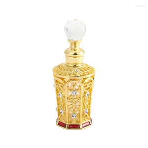 Opslagflessen Grote mond Midden-Oosten Vergulde parfumflesjes Essentiële oliefles Essentie Lege huishoudelijke decoratie