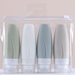 Bottiglie di stoccaggio da viaggio a prova di perdite - Contenitori per articoli da toeletta di dimensioni con liquidi TSA Quart Bag Shampoo Lozione Sapone Liquidi