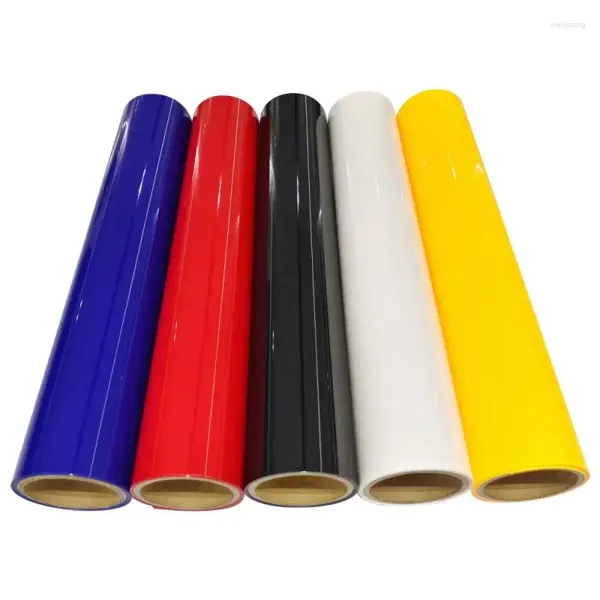 Bouteilles de stockage Autocollants de lettrage Couleur unie Extensible et durable Ne se décolore pas Simple à utiliser Produits ménagers imperméables Film de mots