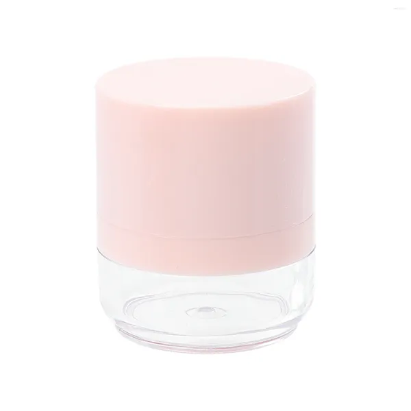 Botellas de almacenamiento Caja de polvo suelta Case de hojaldre portátil Cosmética de maquillaje Cosmética Viajes