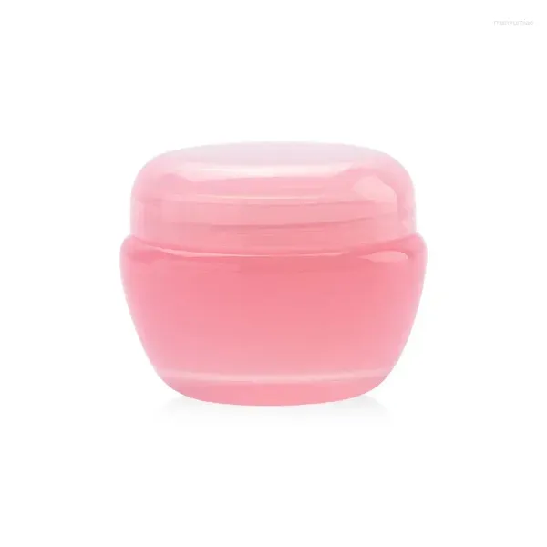 Bouteilles de stockage Pot de maquillage échantillon cosmétique récipient vide couvercle rond en plastique petite bouteille fard à paupières crème Pot de voyage 5g 10g 20g 30g