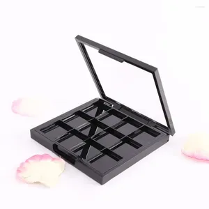 Opbergflessen Make-up Case Cosmetische Container 12 Roosters Oogdoos Lippenstift Monster DIY Oogschaduw Palet Leeg Schotel