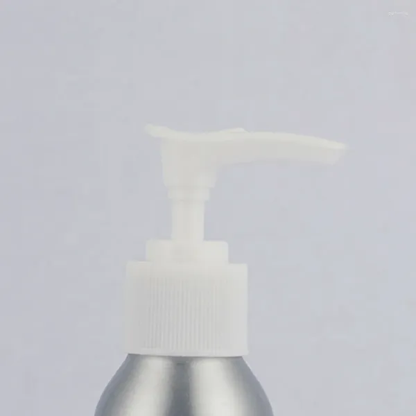 Bouteilles de rangement maquillage argent en aluminium Perfume de lotion cosmétique 40 ml Emballage de lotion en stock