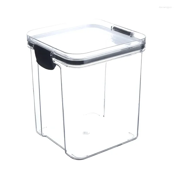 Bouteilles de stockage Commutateur de clavier mécanique Keycap Conteneur Pot avec couvercle Joint Pot Commutateurs en plastique Boîte Loupe Vitrine 950 ml