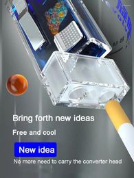 Opslagflessen metalen sigaret barstende kralen installatiemachine gemengde fruitsmaak knallen push ball rokende gereedschap sigarett