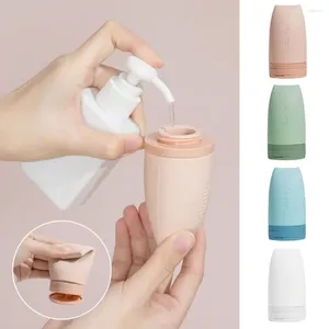 Botellas de almacenamiento Mini silicona recargable Botella de viaje Presiona Organizador Home Organizer para Shampoo Cosmetic Squeeze Contene