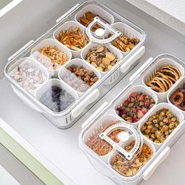 Bouteilles de rangement Multi-compartiments Container Food Kitchen Organization Organization Tool Box pour pique-nique