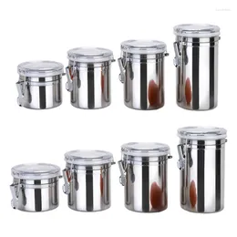 Opslagflessen Multifunctionele stalen containers Vergrendeling Afdichting Keukencontainer Handige organisatie Jar