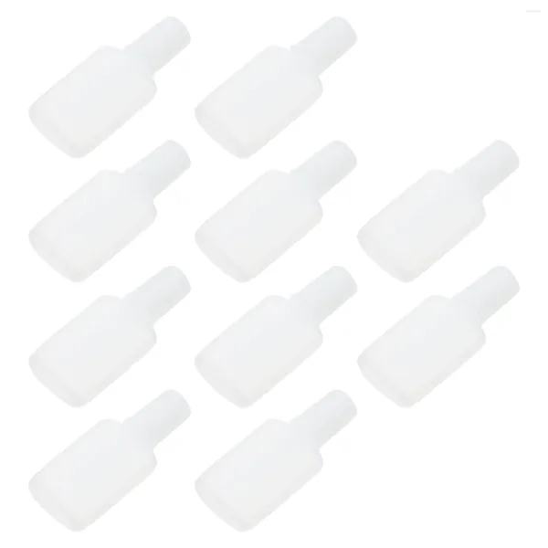 Bouteilles de stockage Bouteille de vernis à ongles Emptyholder Brushcoat Glue Vials Rechargeable Clear Diy