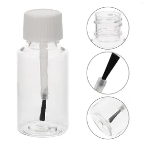 Opslagflessen nagellak lege fles borstel vernis olie essentiële manicure houders schoonheidsbenodigdheden mini -container helder