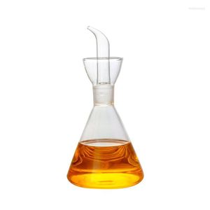 Opslagflessen Oil Dispenser Fles olijfglasazijn keuken voor saus cruet decanter soja container pot set spout giet decoratief