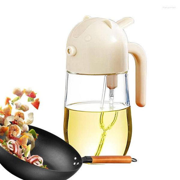 Bouteilles de rangement distributeur d'huile Olive Pot de ménage et gadgets de cuisine Accessoires pour les salades de grillades Air de camping