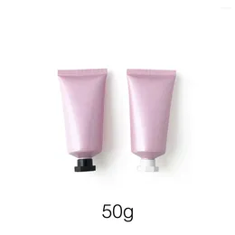 Opslagflessen parel roze plastic