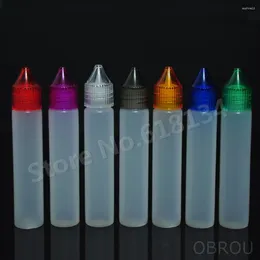 Opslagflessen pen 30 ml e vloeistof met lange druppelaar plastic lege stijl fles pe 2000pcs/lot
