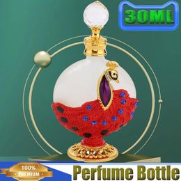 Bouteilles de stockage Perfume 30 ml Portable Cosmetic Rechargeable Verre Refill Récipient d'huile essentielle Essence Classification Decoration Tools