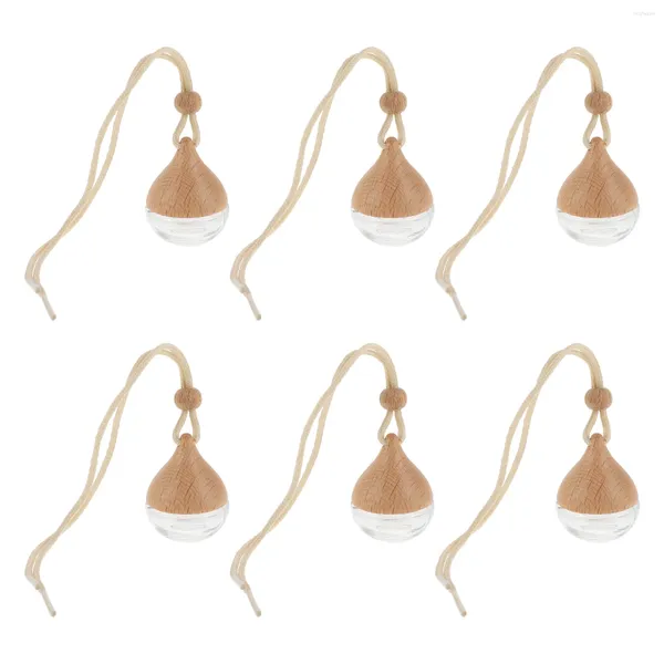 Bouteilles de rangement Perfume Pendant suspension d'huile essentielle arôme diffuseur voiture décoration intérieure