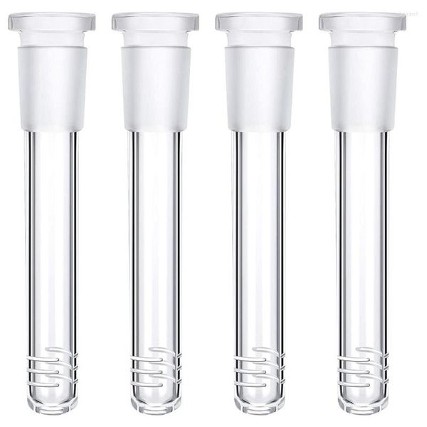 Botellas de almacenamiento Adaptador de tubo Tubo de vidrio Piezas de vástago Bong Tubos de ensayo de vástago descendente de 14 mm Accesorios científicos Vástagos descendentes