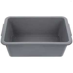 Opslagflessen Plastic Bus Tub commercieel rechthoekige bin Restaurant Dish Basin Utility Tote