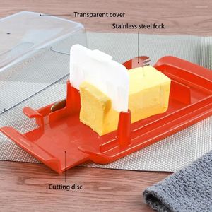 Bouteilles de rangement tranche de beurre en plastique et garde