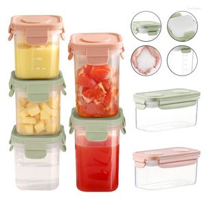 Opslag Flessen Plastic Voedsel Containers Baby Fruit Melk Scherper Met Afneembare Ijs Doos Draagbare Koelkast Peuter Jar