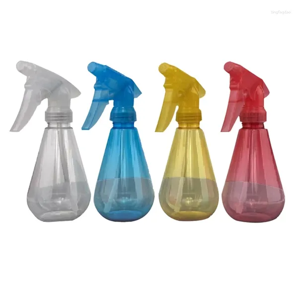 Botellas de almacenamiento Botella de spray de plástico con boquilla ajustable, pulverizador de gatillo duradero, pulverizador recargable para plantas atadoras, ducha de mascotas