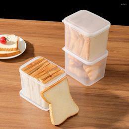 Opslagflessen Plastic zichtbaar vers bijhoudende verzegelde anti-drop keukenaccessoires broodcontainer koelkast scherper doos