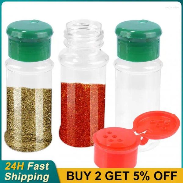 Botellas de almacenamiento Portátil Castor Abs Plástico Cocina Gadget Herramienta Gadgets 100ml Especias Organizador colorido Moda