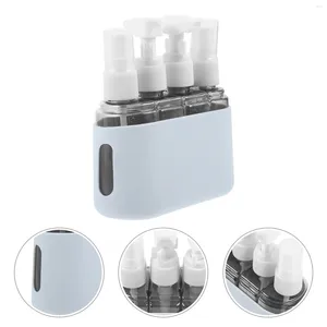 Bouteilles de stockage Portable hydratant vaporisateur bouteille organisateurs de voyage shampooing et revitalisant savon pour les mains toilette Pp conteneur