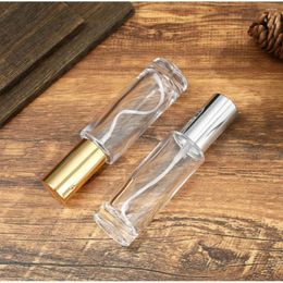 Bouteilles de stockage Portable Simple vide bouteille de parfum verre Transparent rechargeable Mini haut de gamme pulvérisateur à brume Fine