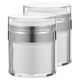 Bouteilles de rangement Press Press Jar Sub Bottle Lotion Lotion Lotion Conteneur Press-Type Package Holder Body