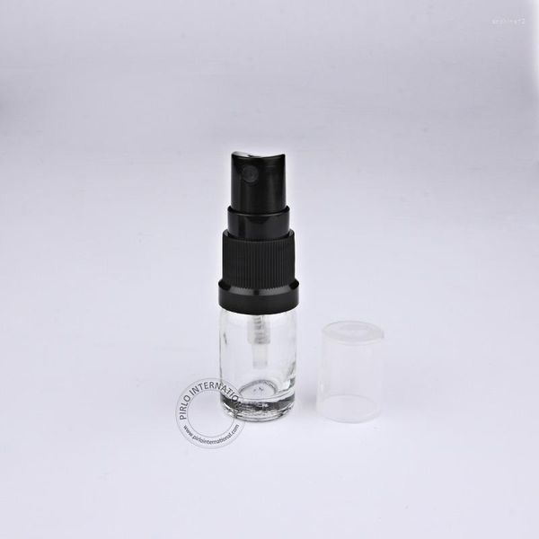 Botellas de almacenamiento Promoción Herramientas esenciales de bricolaje 12 X 5 ml Botella de aceite transparente 5cc / 5g Envases de envases cosméticos Atomizador