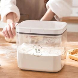 Opslagflessen Koelkast Box Automatische afdichting Keuken voor rijstgranen Lekvrije vochtbestendige container Voedsel