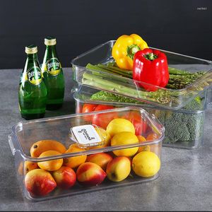 Bouteilles de stockage réfrigérateur boîte avec couvercles bacs à nourriture pour fruits légumes oeufs congélateur réfrigérateur empilable armoire cuisine organisateur