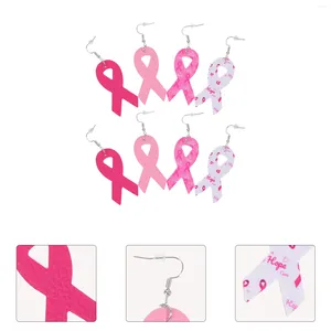 Bouteilles de rangement Ribbon Pu Oreadings Femme créative Femme Sensibilisation au sein Jewelry Pink Shape Novelty Sangle